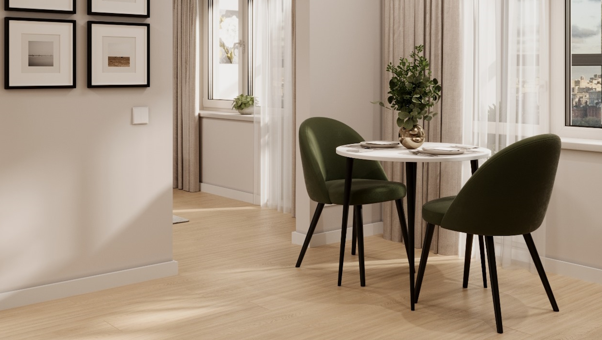 2-комнатная, 58.75 м², № 202 в Секвойя